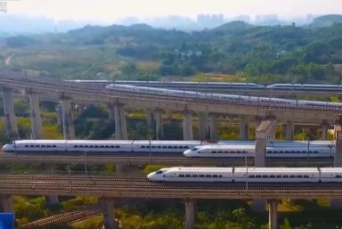 我国“八纵八横”高铁网主通道已建成3.61万公里