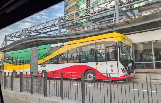 中国中车电动客车亮相塞内加尔达喀尔快速公交系统（BRT）项目
