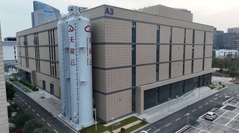 中国电信中部智算中心在武汉正式投入运营