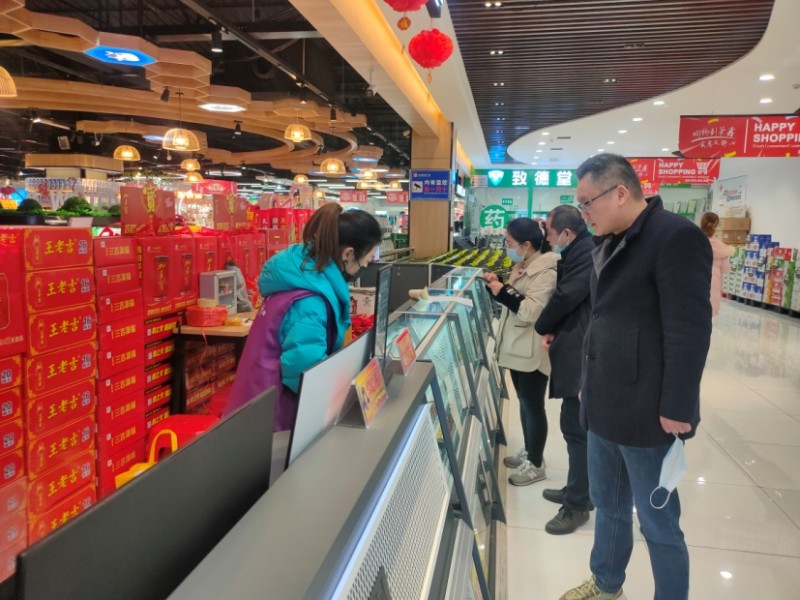 新年“心”走访 节后服务“勤”