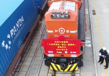 超3400列、236.3万吨 上合“通道”中欧班列跑出“加速度”