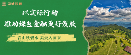 国诚投顾：以实际行动推动绿色金融更好发展