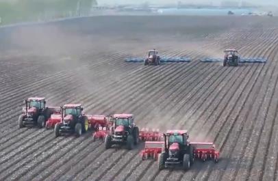 “良种+良机+良法”助力增产增收 希望的田野上绘就如画“丰”景