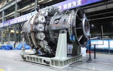“太行110”重型燃气轮机首台套商业机组出厂