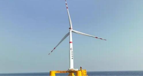 我国首座深远海浮式风电平台年发电量突破2200万千瓦时