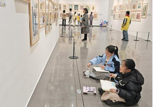 2025少儿美术作品展览开幕