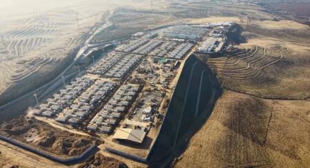 中国能建投资建设的中亚最大电化学储能项目并网