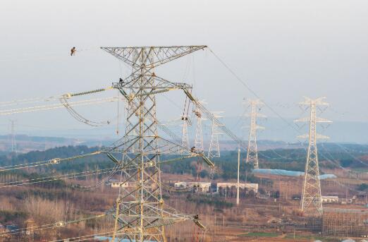 安徽香涧至鹭岛500千伏线路工程实现主体完工