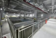 内蒙古首座全下沉式再生水厂通水调试