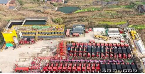 我国刷新多项亚洲页岩气井施工纪录