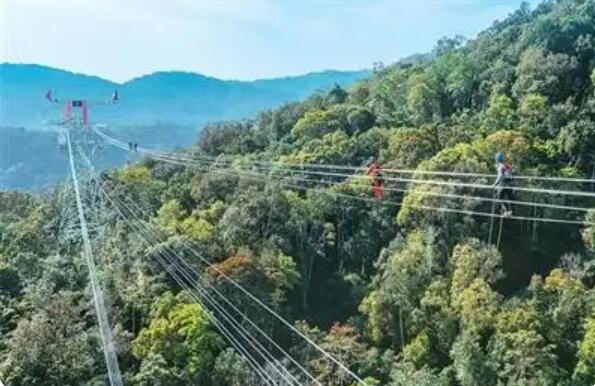 中老500千伏联网工程输电线路全线贯通