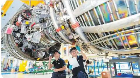 海口空港综保区维修业务进出口值首破千亿元