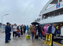 春节假期福建沿海水路客运量227.67万人次