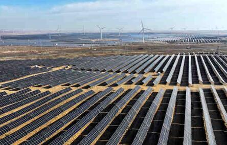 我国单体最大采煤沉陷区复合光伏项目投运