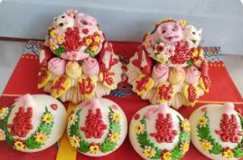 面团作布 十指为笔 胶东花饽饽的非遗传承与创新