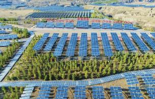 采煤沉陷区“长出”新能源电站