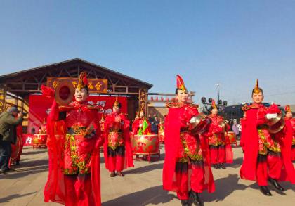 内蒙古黄河开河观凌文化周启幕