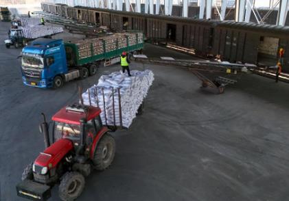 黑龙江：铁路农资运输保春耕