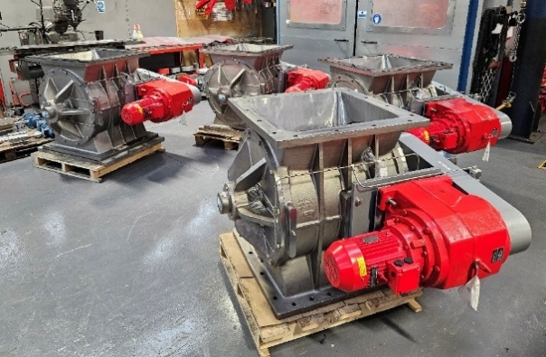 面向大流量需求的卸料方案！格律克（Gericke）RotaVal旋转阀以防爆配置与大口径应对复杂工况，服务石化、化工及碎石行业的物料输送