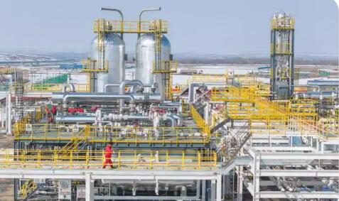 新疆油田天山气田累产工业气超10亿立方米