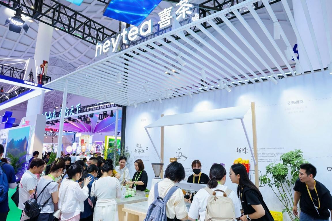喜茶消博会演绎“海上&新’茶路”，深度讲述新茶饮出海故事