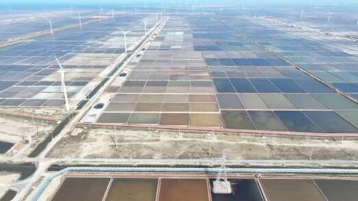 全国卤盐池环境下规模最大风光储项目迎来新进展