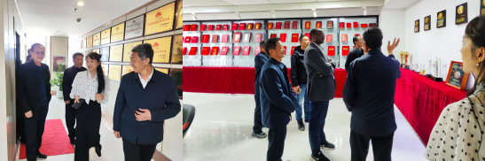乍得驻华大使与栾秦国际一行莅临中海东方考察 共推非洲海外项目落地
