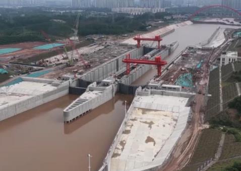 平陆运河青年枢纽船闸开始密封检查 计划6月初完成