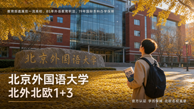 北欧本科留学怎么选？从费用、专业、认证看北京外国语大学IEP北欧1+3路径