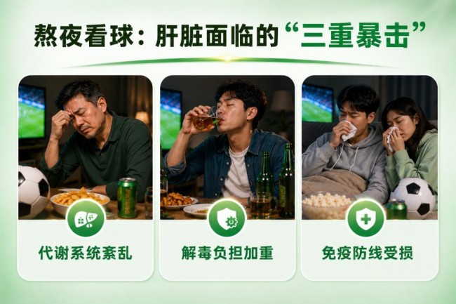 熬夜看球宵夜会伤肝？theGLOBALab高普科研护肝素成世界杯“营养加油包”