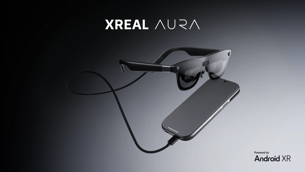 XR 新时代开启：XREAL AURA 正式开启预订，深度集成 Android XR+Ge