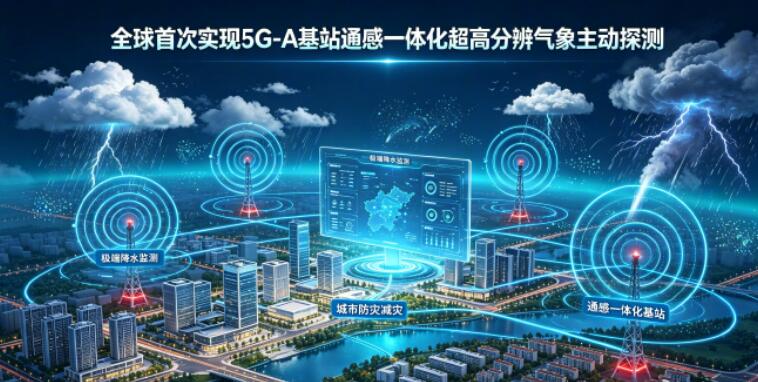 5G-A超高分辨气象精准监测在雄安试点成功