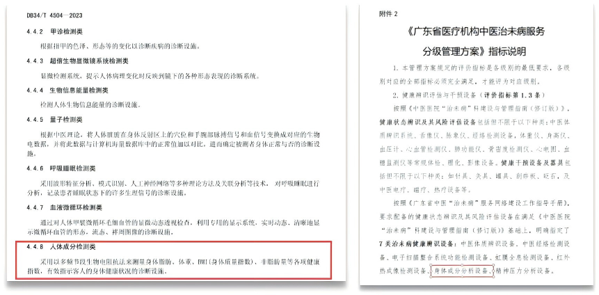 人体成分分析仪：智慧医疗时代的多科室 “新基建”