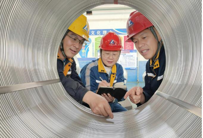 国内首家大截面铝圆杆储能材料实现量产