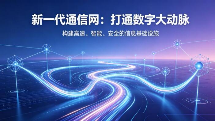 我国加快推动新一代通信网建设
