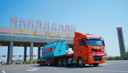 河南跨境陆运新通道越跑越通畅