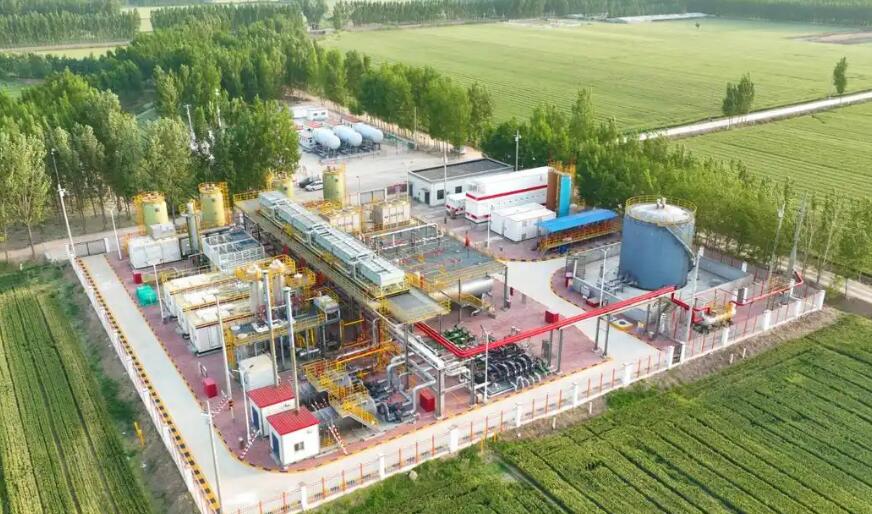 我国首个百万吨级低浓度CCUS全链条示范工程在胜利油田开工建设
