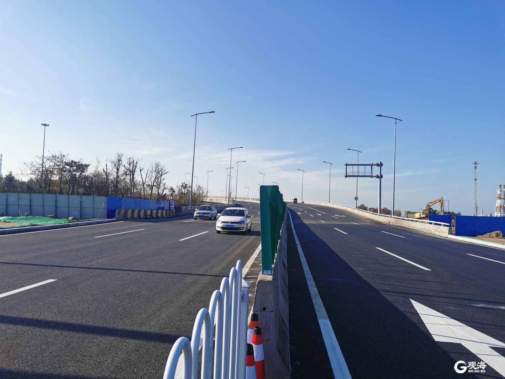 最新！欢乐滨海城咽喉要道12月2日晚正式通车