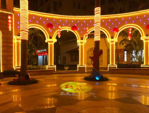 星河湾物业打造仪式感，拉满中秋节日氛围