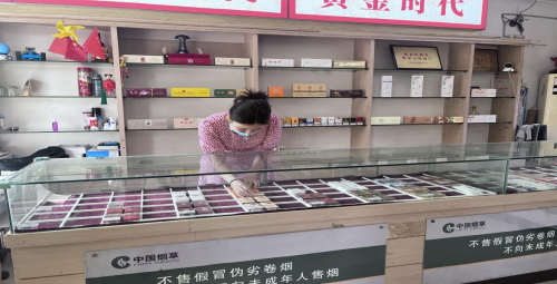 舞阳县烟草专卖局：深度开展卷烟价格标签维护工作