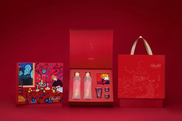 中度糯米酒009“有龙则酃”新春礼盒上市，掀起酒业新春风暴