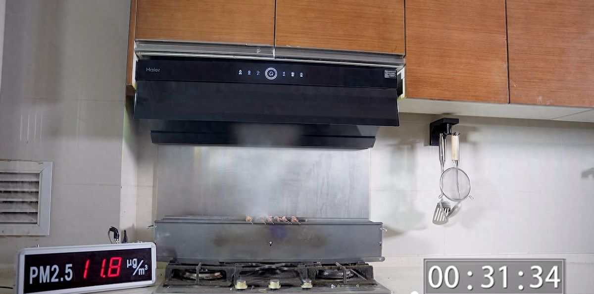 大风天油烟倒灌？海尔油烟机不“冻”摇：有效风、不倒灌
