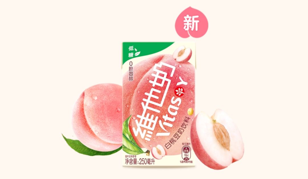 维他奶白桃豆奶背后的品类升级战