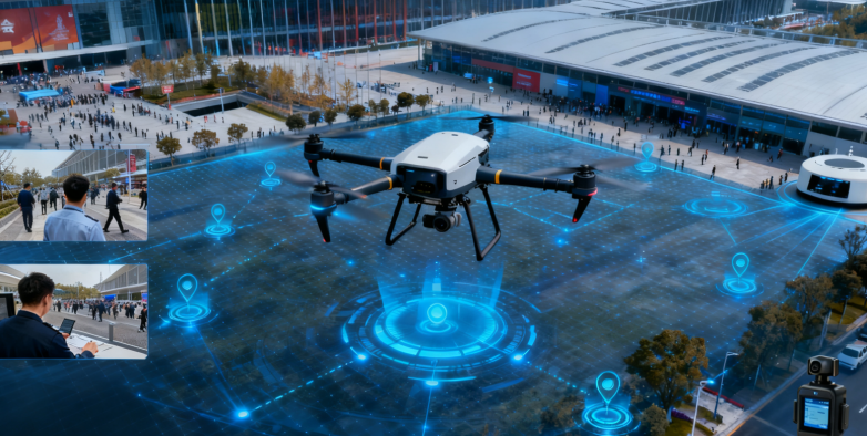 无人机构筑立体防线：进博会保障实现“空地协同”作战升级