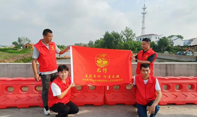 湖北龙感湖：风雨同舟显担当 清凉服务润心田