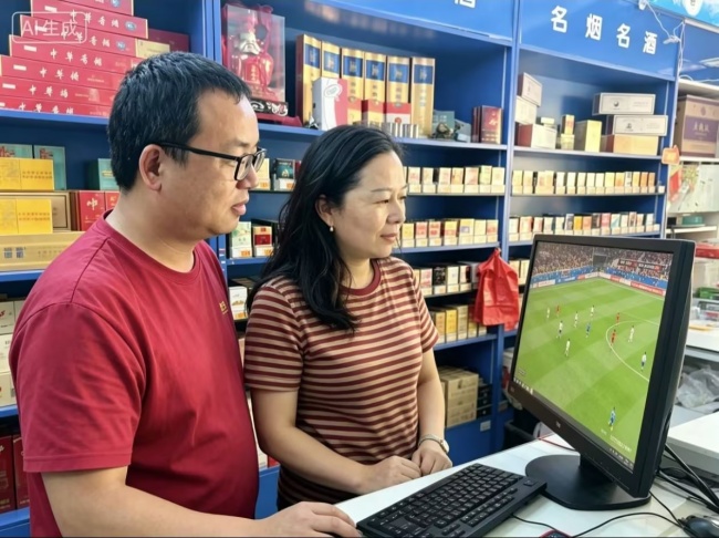便民小店暖乡邻：湖北罗田农网终端解锁观赛便民新功能