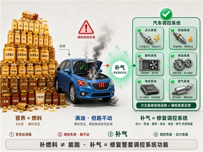 为何吃再多营养品还是气虚？补气≠补充营养的科学真相